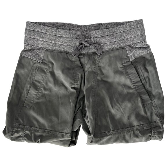 Ivivva Size 10 Live to Move Crop Pants, Grey, EUC - Picture 2 of 6